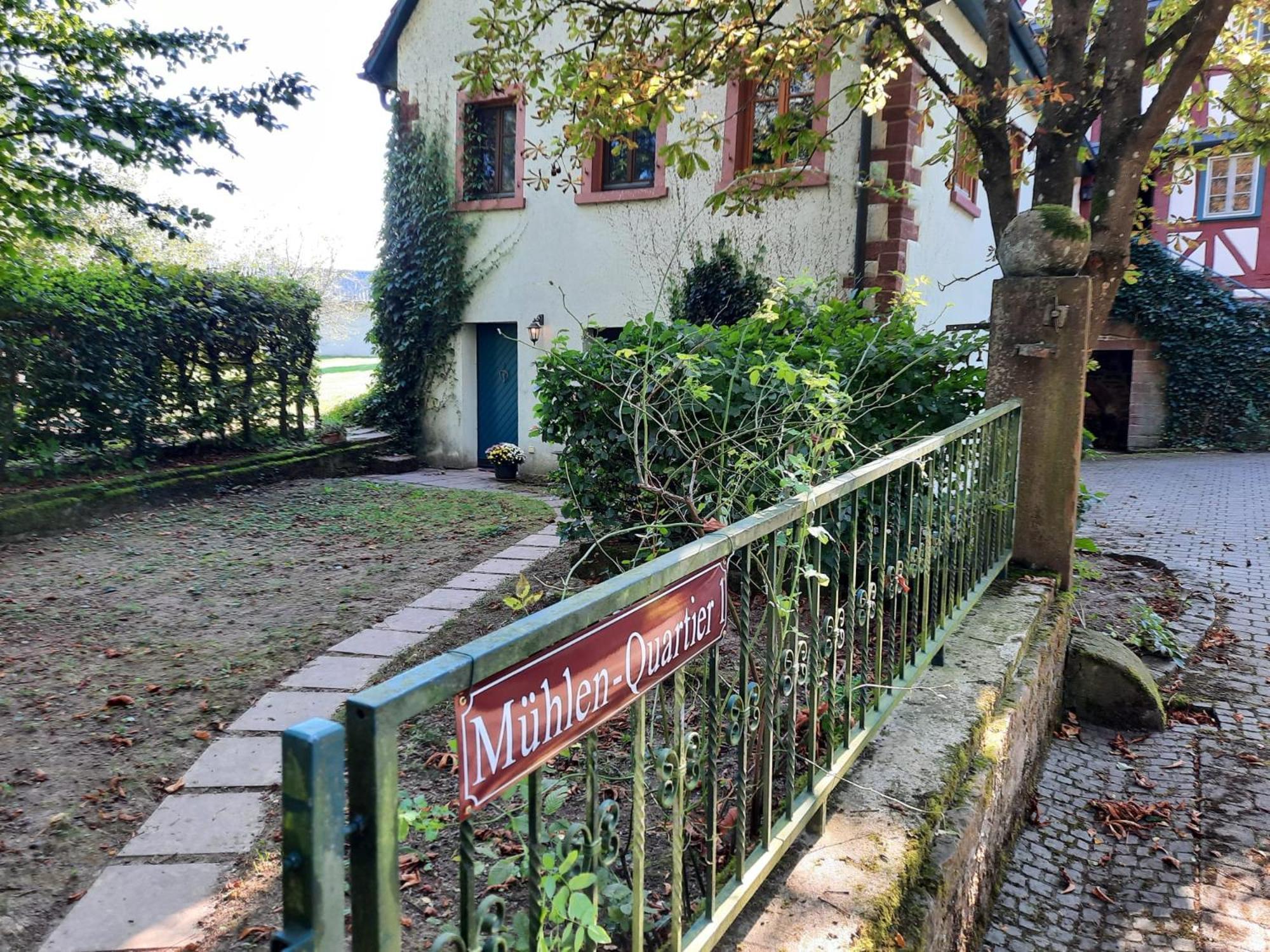 Ferienwohnung In Historischer Muehle Buchen  Exteriér fotografie