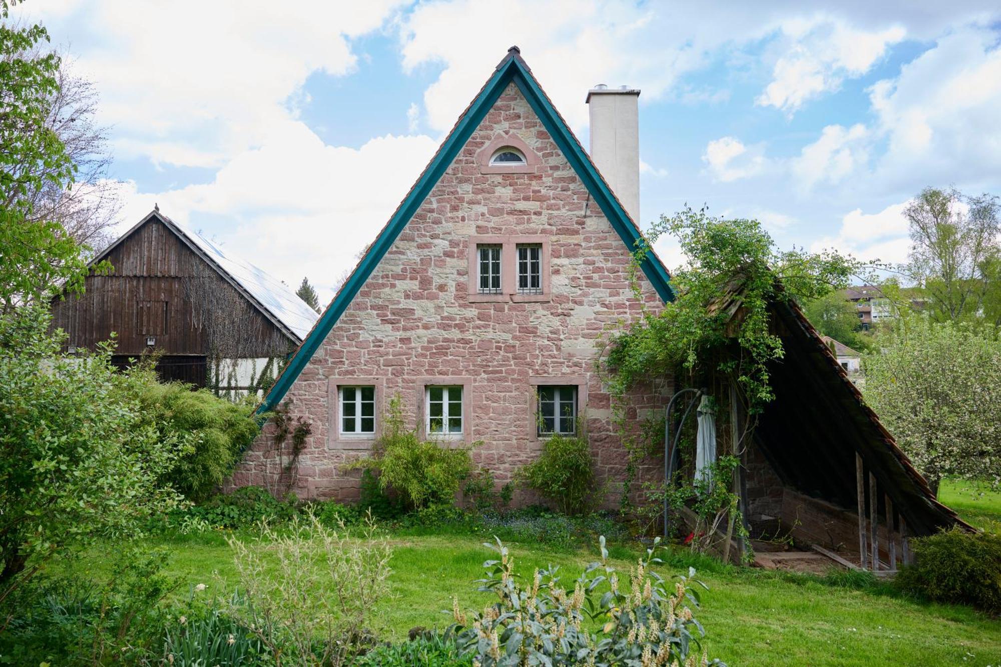 Ferienwohnung In Historischer Muehle Buchen  Exteriér fotografie